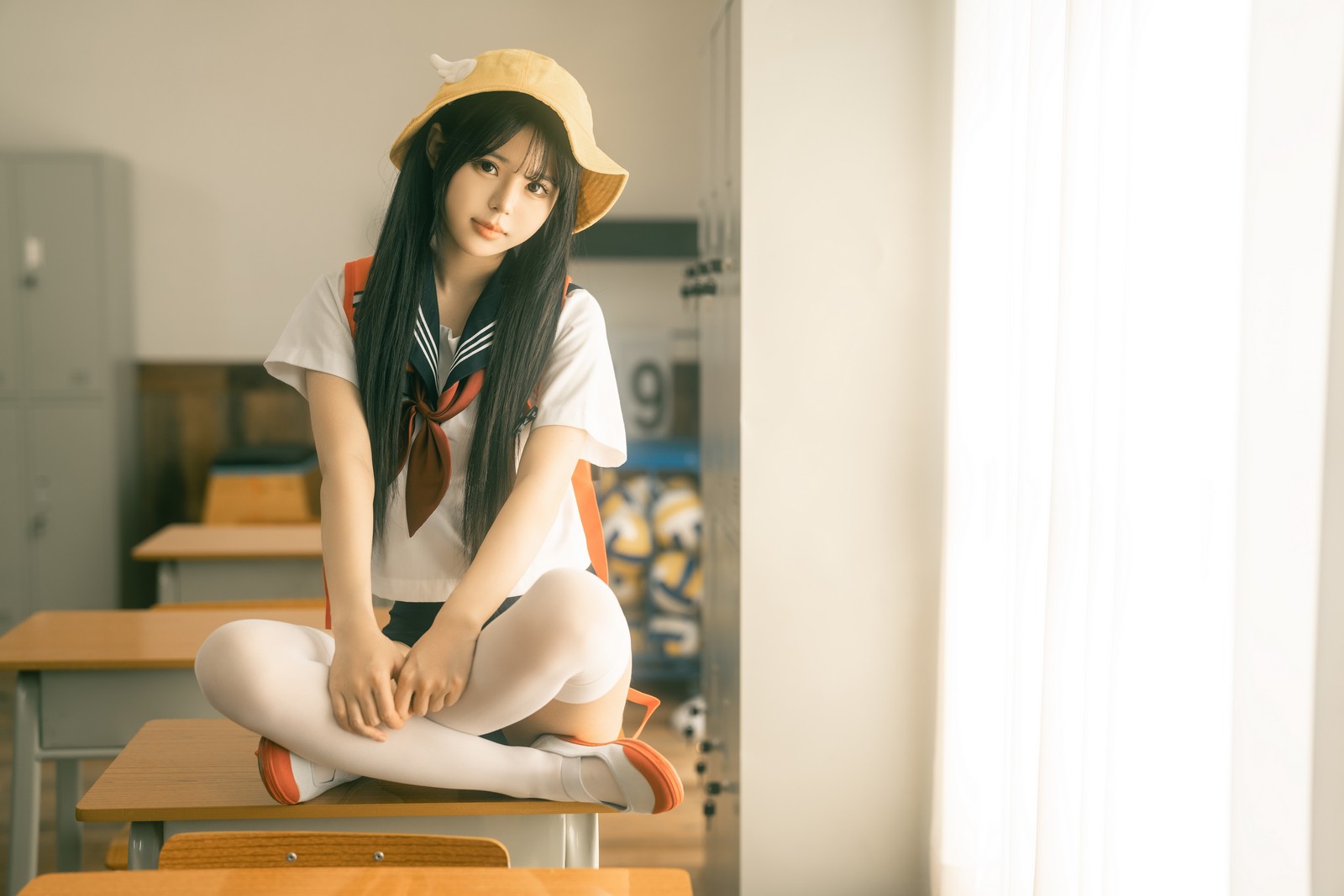 rua阮阮 小丸子 主题 写真图集｜可爱系少女高清摄影（88P｜1.21GB）插图5