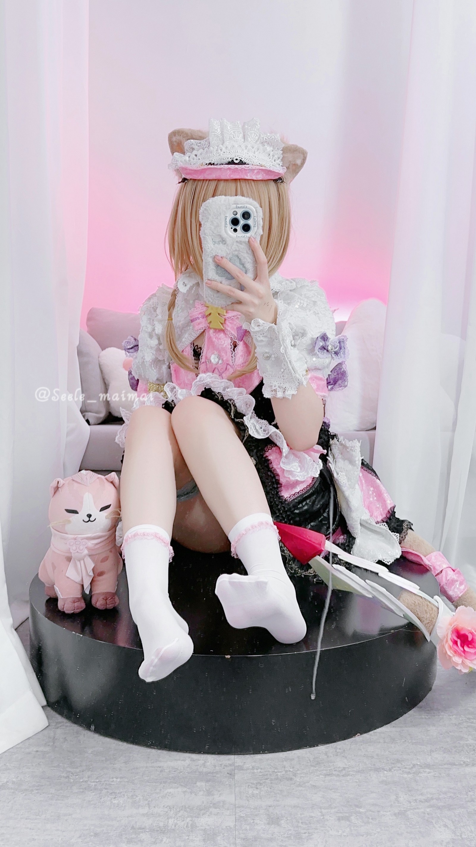 Seele麦麦帕朵菲莉斯 Cosplay 写真集｜猫系萌感高清图集（25P-41.2M）插图3
