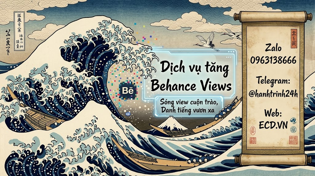 tăng behance views uy tín dành cho designer