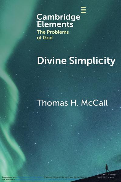 Divine Simplicity (Platter, Jonathan M.)