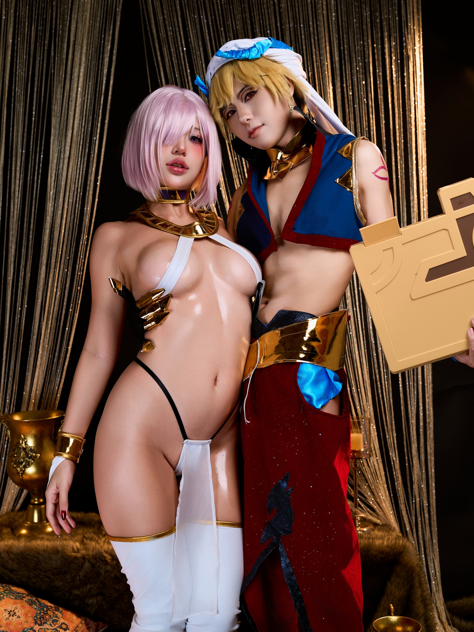 Puy Puy – Mashu Dancer 舞娘 Cosplay 写真视频合集（214P+9V-1.99GB）FGO插图5
