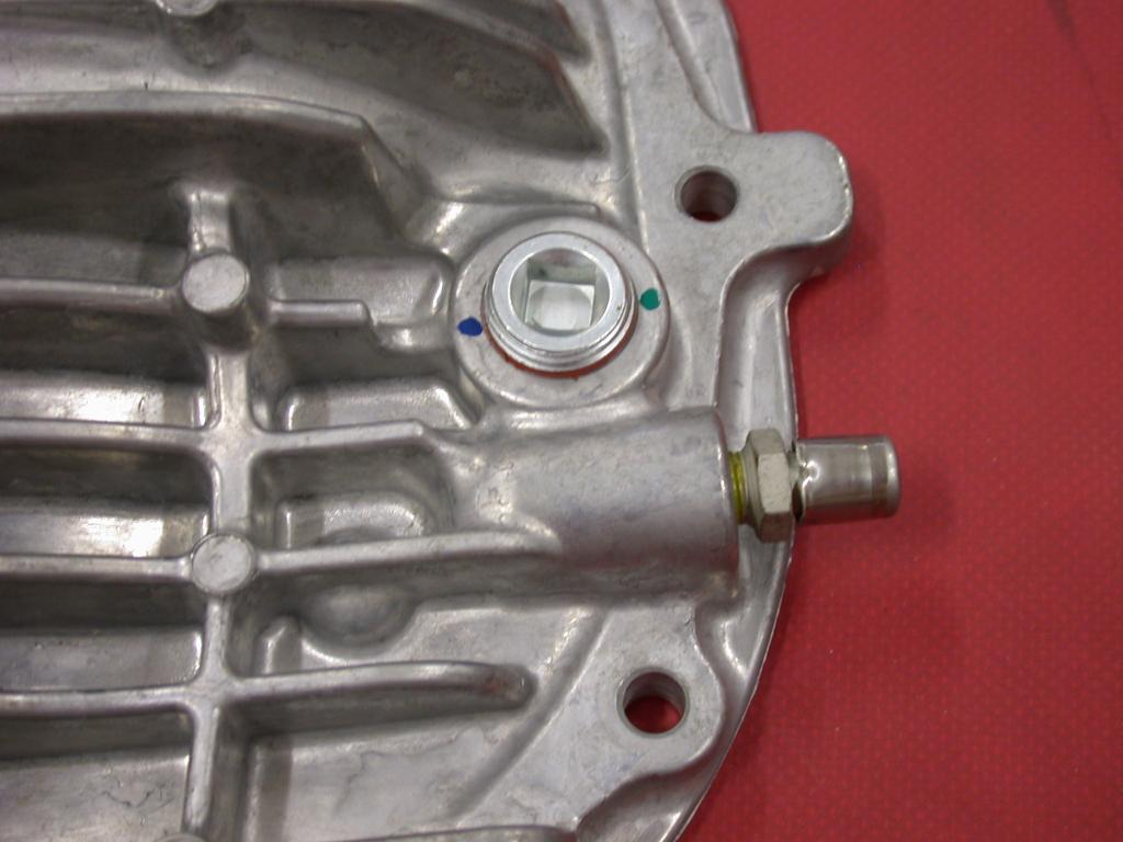 2007 2014 FRPP aluminum differential cover vent hole Ford