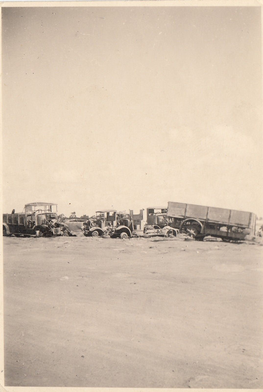 DAK Afrika Wehrmacht zerstörte englische Kriegst