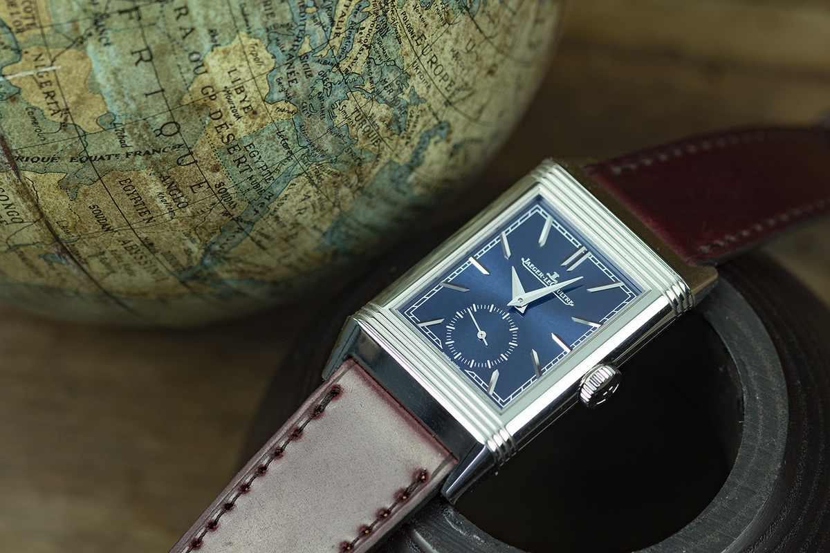 Quelle couleur de bracelet pour un cadran bleu? Reverso