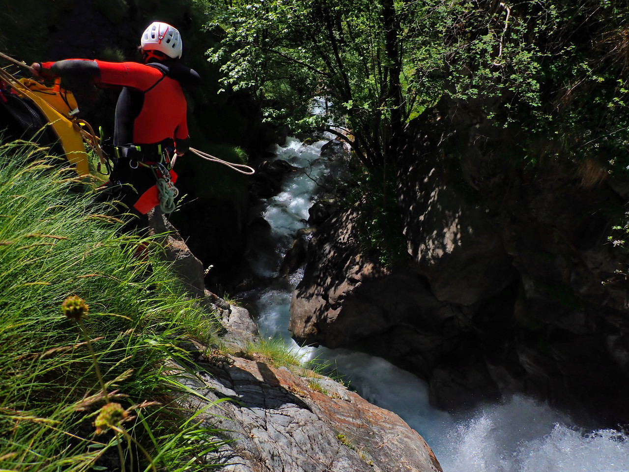 Formation canyoning en vallée d'Ossau
