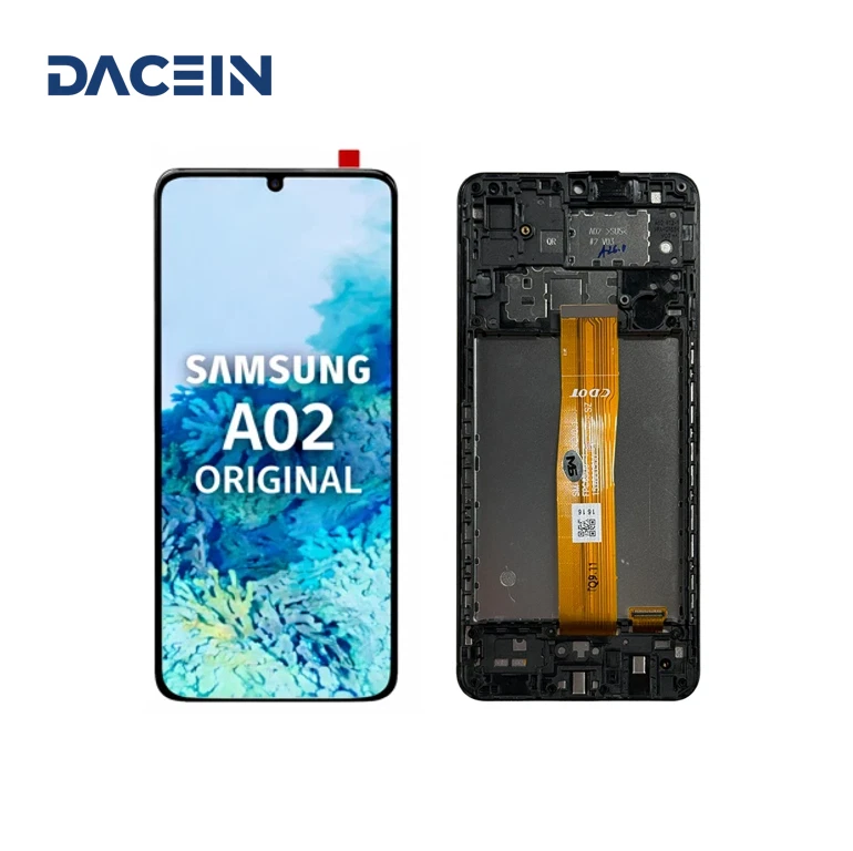 Display Samsung Galaxy A02 A022F mit Rahmen Bild 1