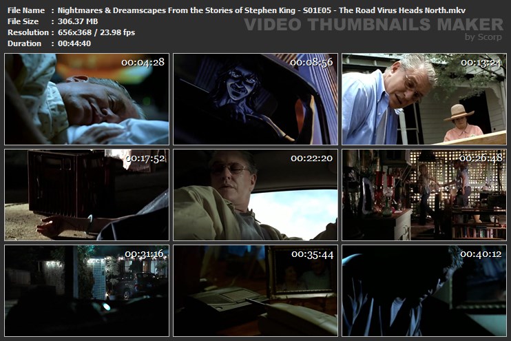 Nightmares & Dreamscapes From the Stories of Stephen King - S01E05 - The Road Virus Heads North.mkv