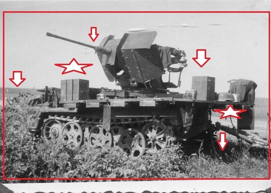 Foto Deutsches Heeres Flakgeschütz