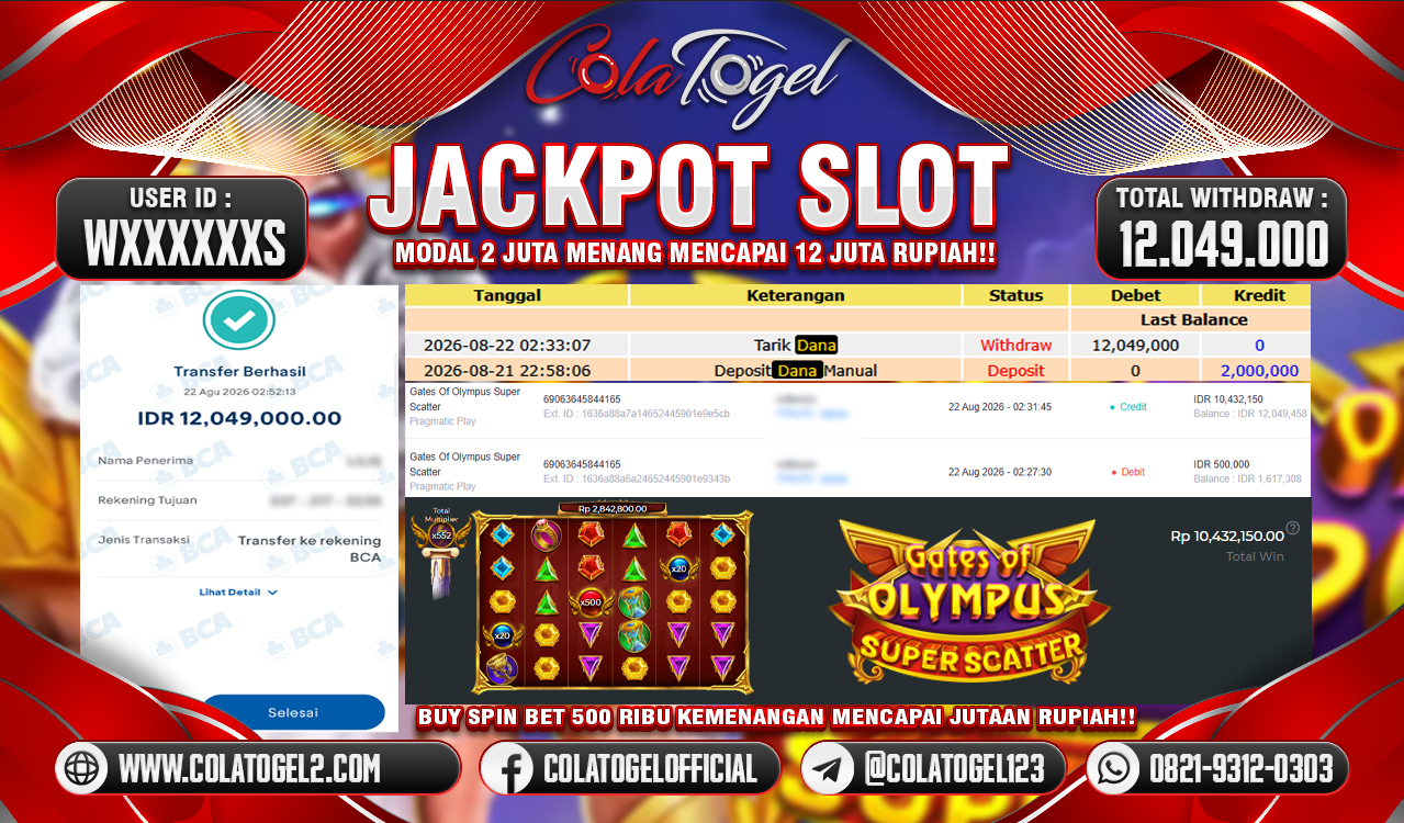 JACKPOT SLOT GACOR!!