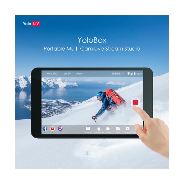 jual Portable Live Streaming Studio Device YoloLiv YoloBox