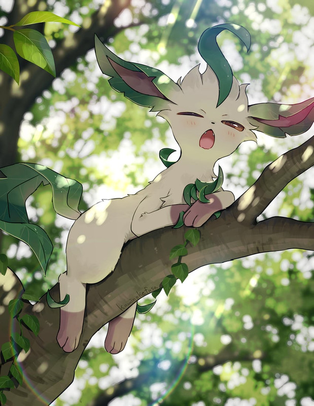 leafeon-pokemon-drawn-by-kaminokefusa-sa