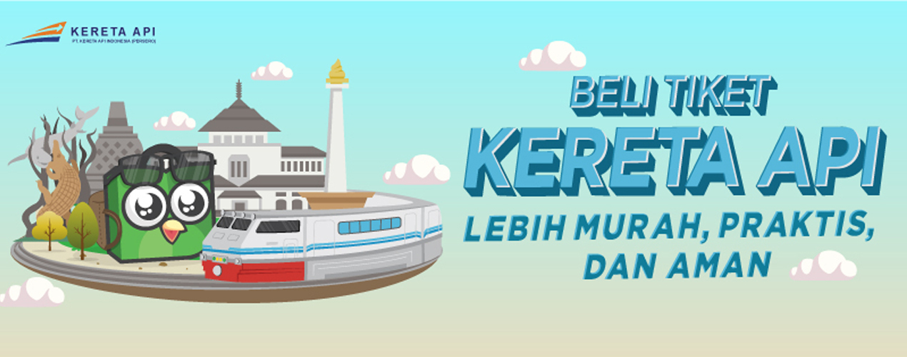 Beli Tiket Kereta api dapat cashback 14%