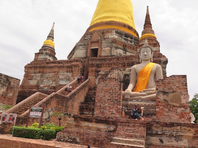 TAILANDIA Y CAMBOYA POR MENOS DE 1000€, VIAJE MARCA DE LA CASA - Blogs de Tailandia - Dia 3 - Ayutthaya, masaje y la mejor azotea de Bangkok (1)