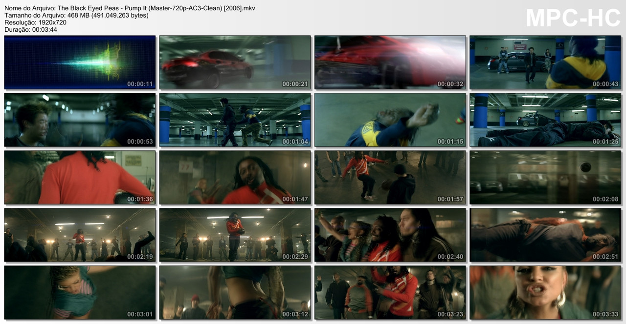 The Black Eyed Peas - Pump It (Master-720p-AC3-Clean) [2006]
