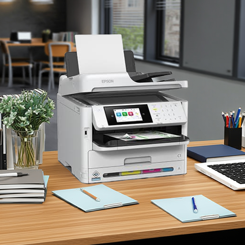 Epson WF-C5890 com conectividade Wi-Fi e Ethernet