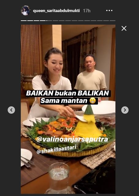 Sarita Abdul Mukti dan Faisal Harris rayakan ulang tahun Shakilla Astari
