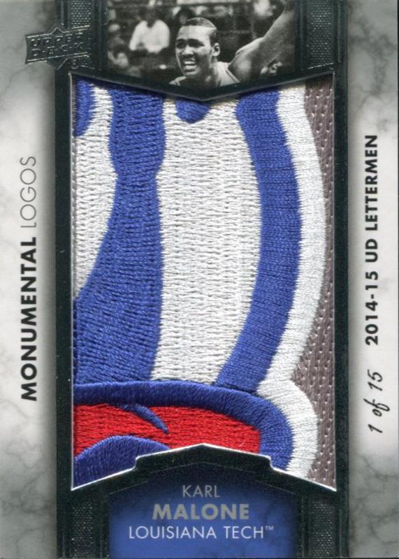 2014-15UpperDeckLettermenMonumentalLogoPatchesMLKM10