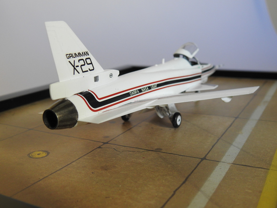 X-29, Hasegawa 1/72 –Klar DSCN5236