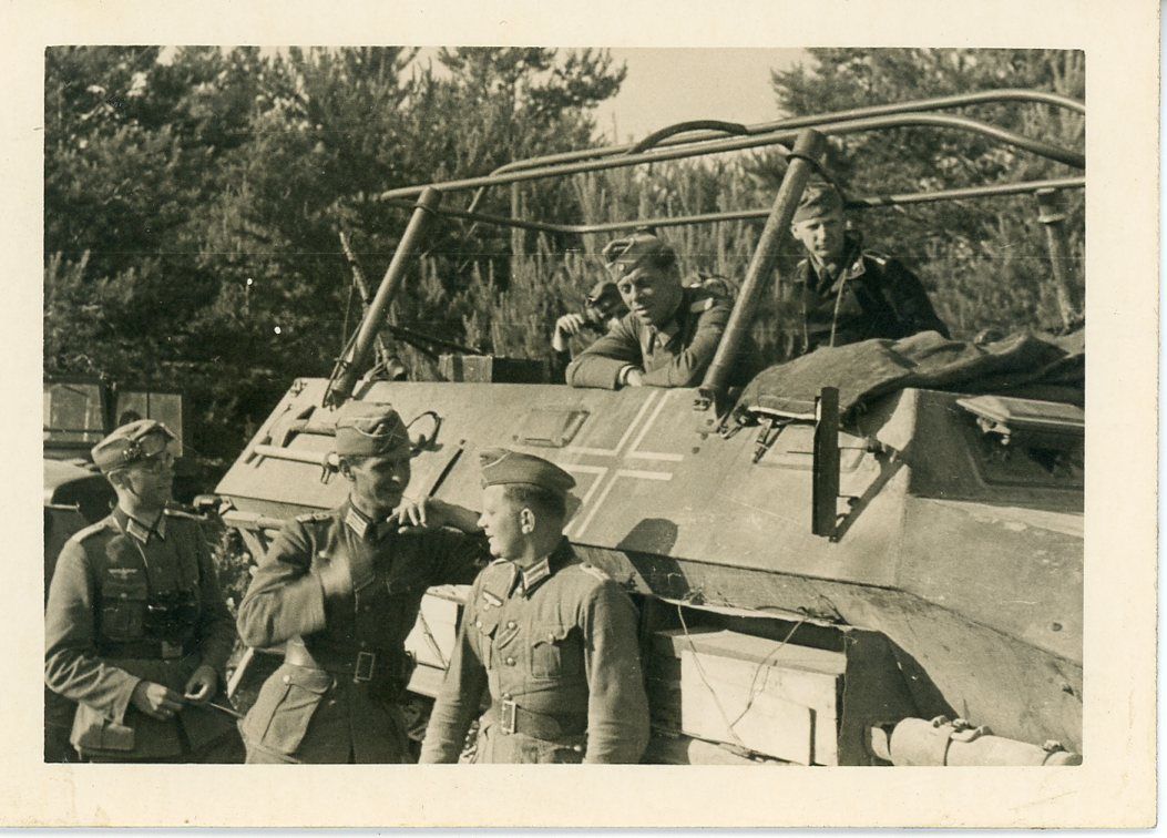 SdKfz 251-6 Funk Panzer Kämpfe Frankreich Belgie