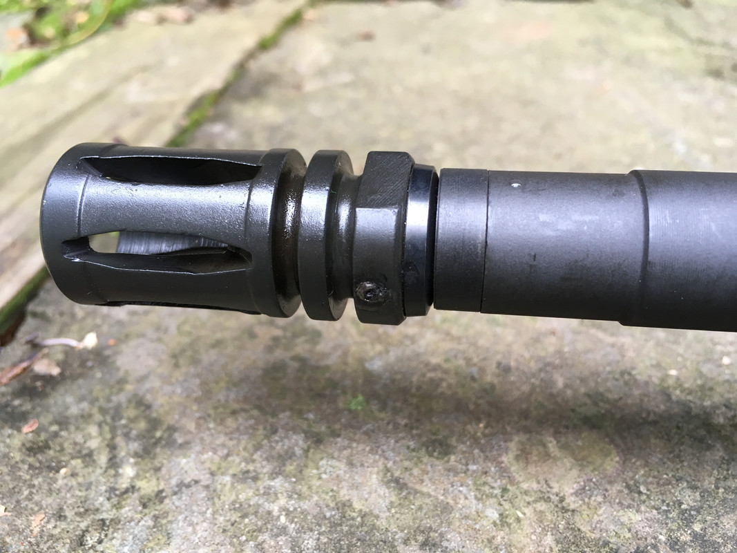 pin weld 14.5 barrel