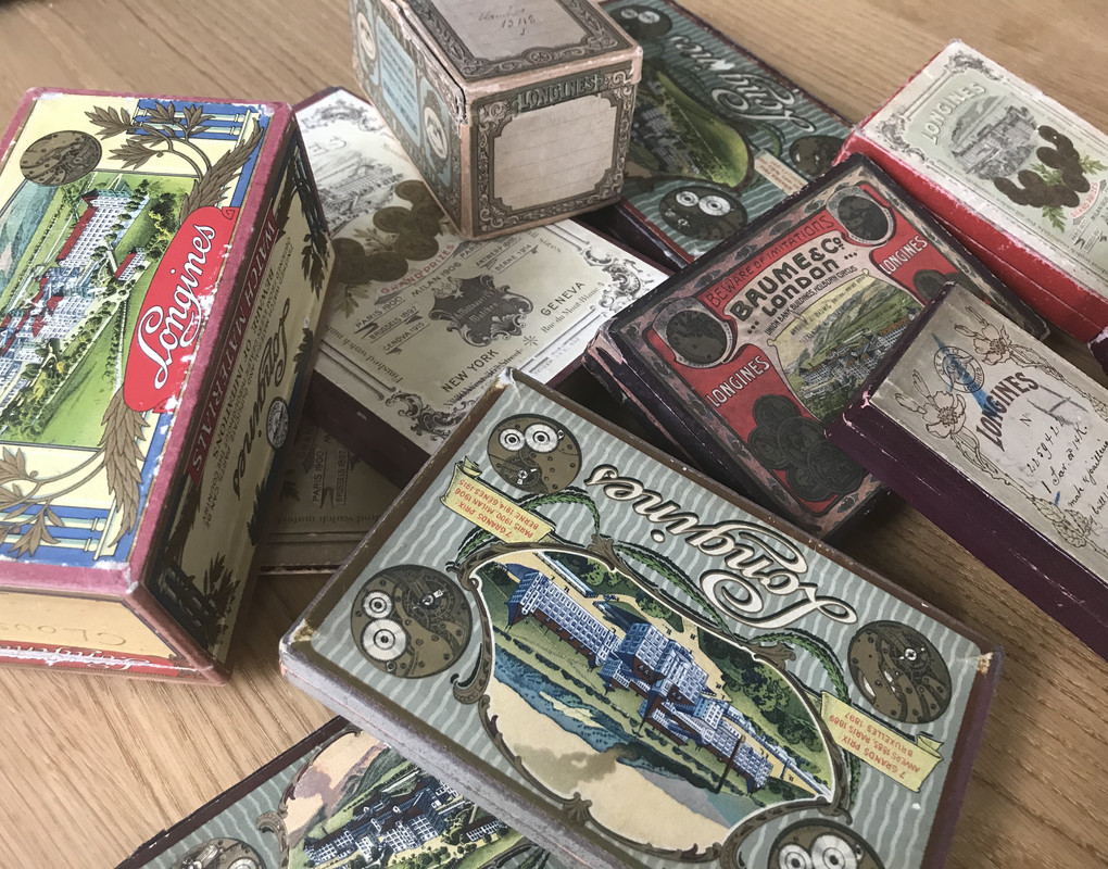 Longines Cardboard watch boxes (3)