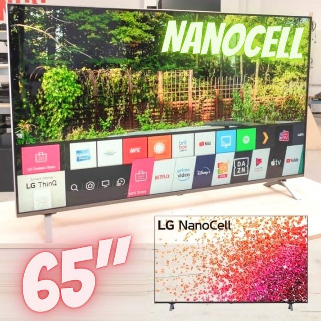 Smart Tv Lg 65″ 4k Nanocell 65nano75 3x Hdmi 2.0 Inteligência Artificial Thinqai Smart Magic Google Alexa