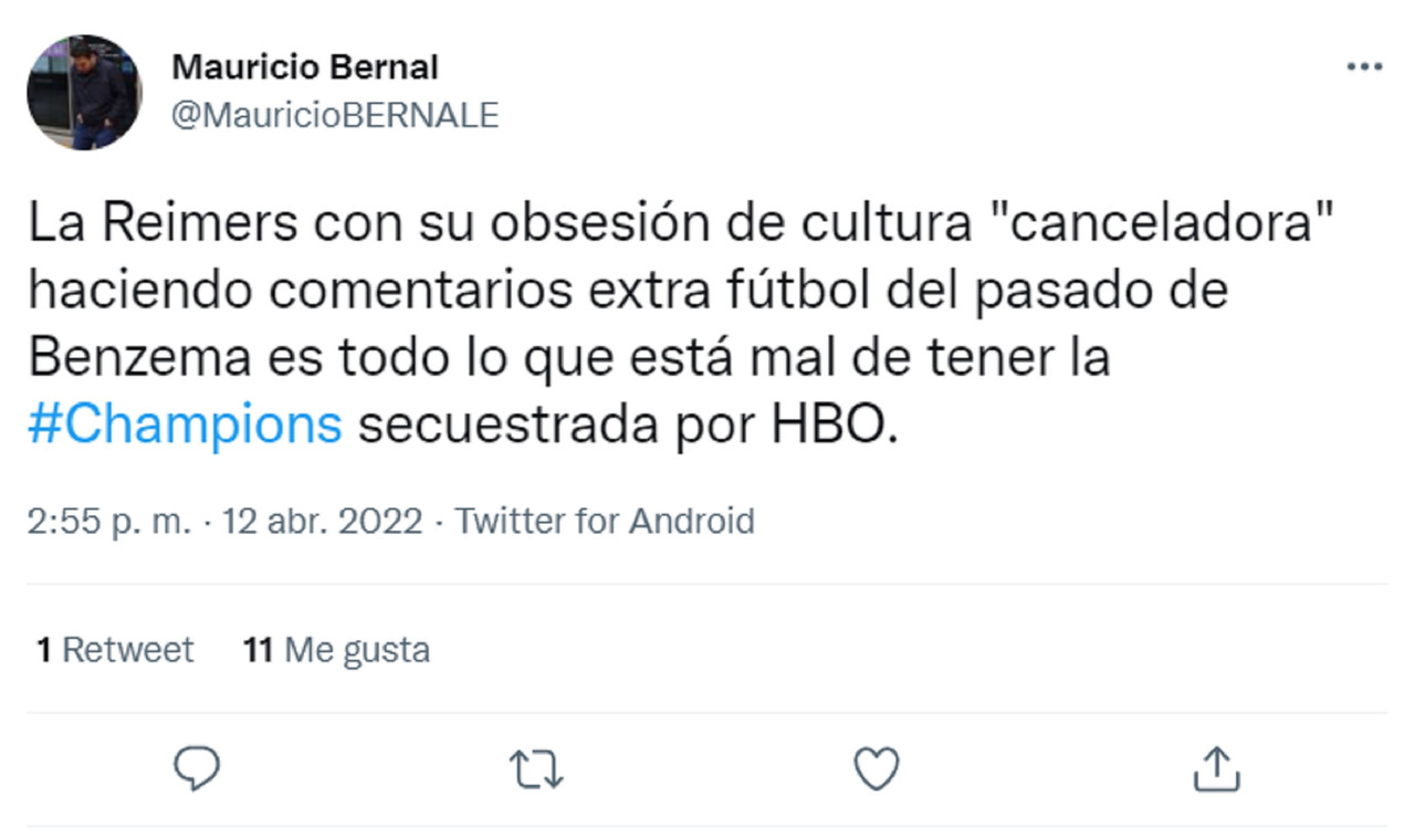 Karim Benzema ¿Qué dijo Marion Reimers que cayó muy mal en Twitter?