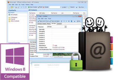 Efficient Address Book 5.60 Build 552 Multilingual Portable