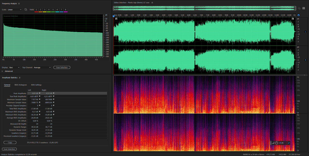 Interface - Plastic Age (Remix) 12'' spectr