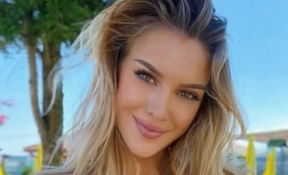 Veronika Rajek Showing Perfect Cute Boobs