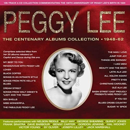 Peggy Lee - The Centenary Albums Collection 1948-62 (2020) flac