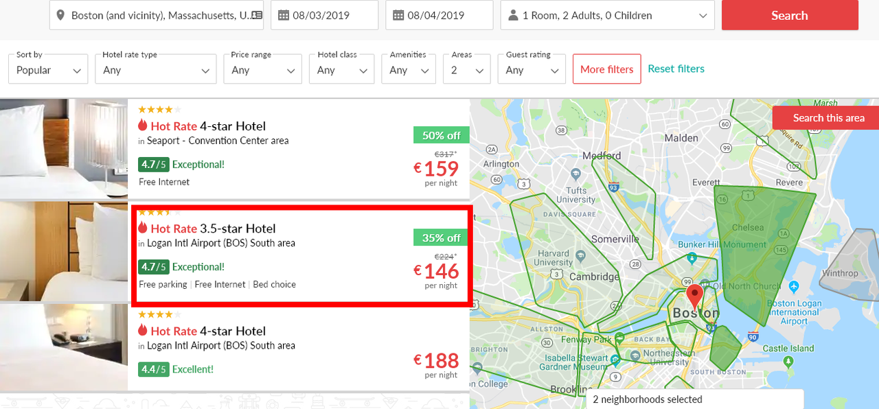 Hoteles/alojamiento en Boston (USA) - Forum New York and northeastern USA