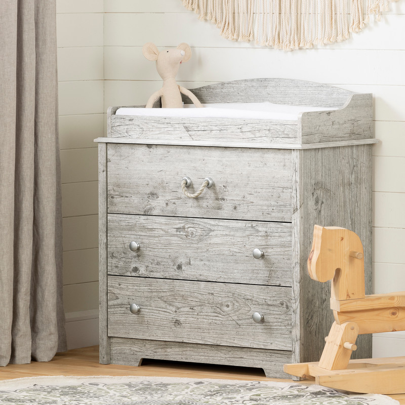 Baby Changing Table With Drawers Nursery Furniture Clothes Storage