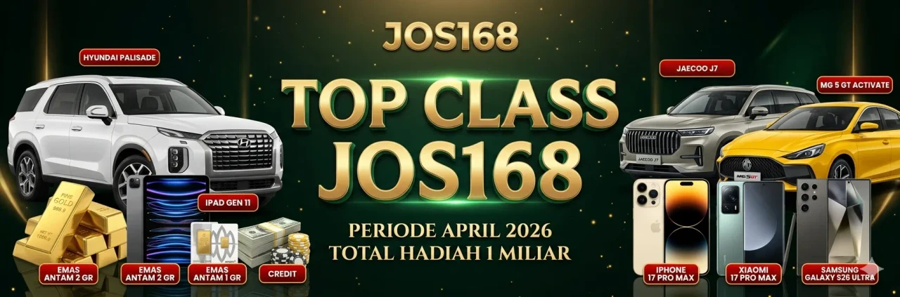 TOP CLASS JOS168 APRIL 2026