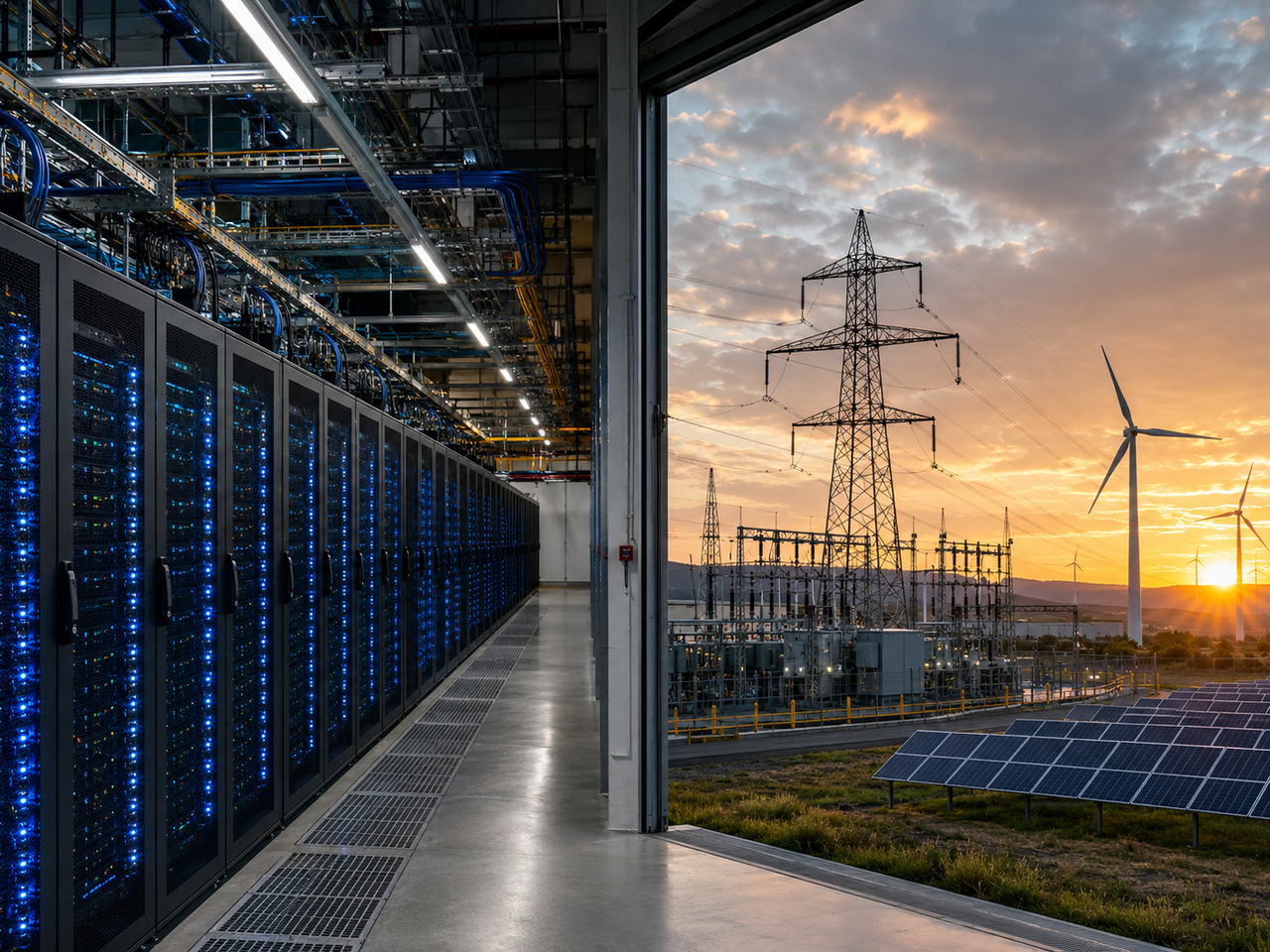 IA acelera consumo elétrico e expõe fragilidade das metas climáticas das big techs