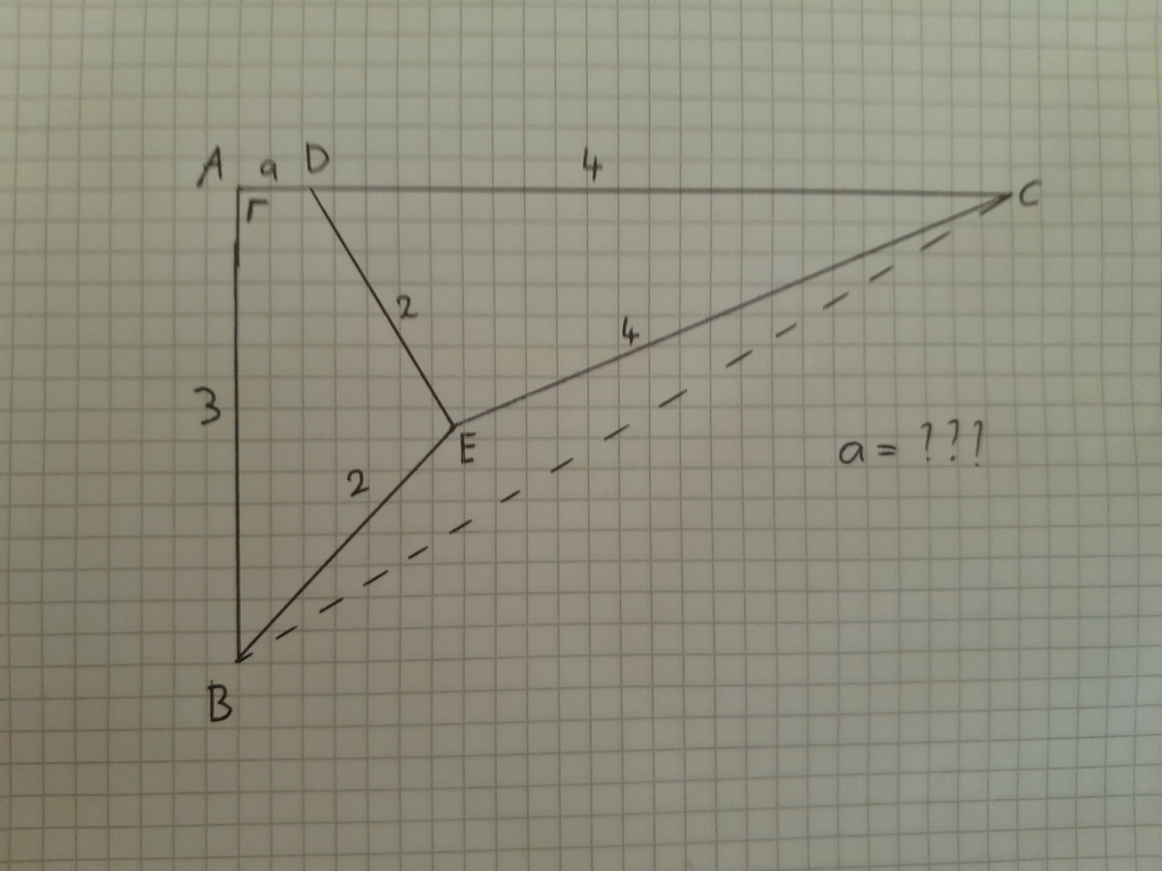 Hard basic triangle problem [solved] | Math Forums