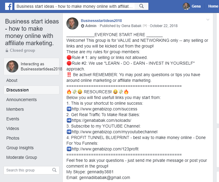 FREE STRATEGIES TO INCREASE YOUR FACEBOOK GROUP ENGAGEMENT IN 2019 - HOW TO MAKE MONEY - USING THE PINNED POST FREE STRATEGIES TO INCREASE YOUR FACEBOOK GROUP ENGAGEMENT IN 2019 - HOW TO MAKE MONEY - USING THE PINNED POST