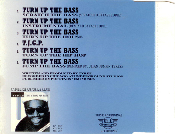 20/02/2023 - Tyree - Turn Up The Bass - (CDM)(BCM Records ‎– 20146) 1989 R-338855-1350552810-8702