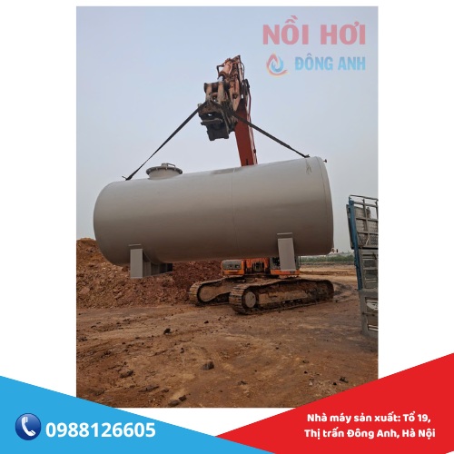 bồn thép chứa dầu 11m3