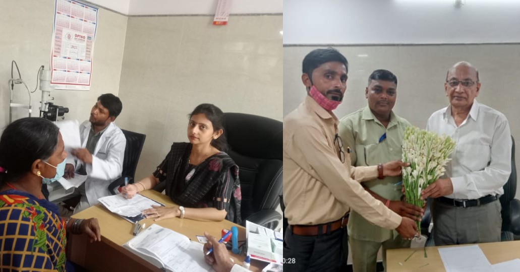 राजधानी लखनऊ बलरामपुर अस्पताल मैं डॉक्टर आकांक्षा सिंह ने मोतियाबिंद की सर्जरी में बनाया रिकार्ड