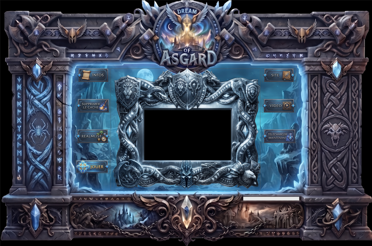 Aperçu du Launcher