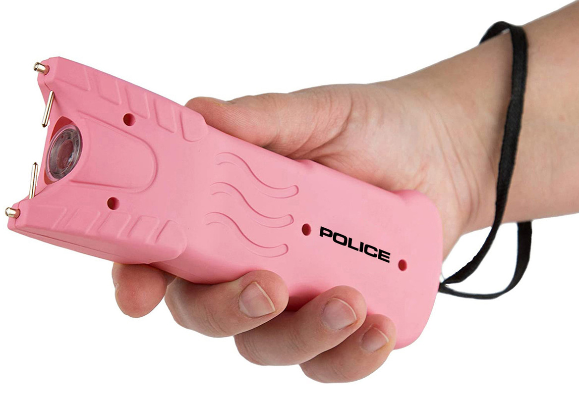 police-stun-gun-taser-flashlight-rechargeable-vipertek-916-pink
