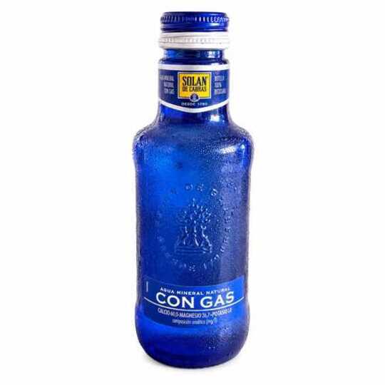 Agua Solán De Cabras Con Gas (500 Ml.)