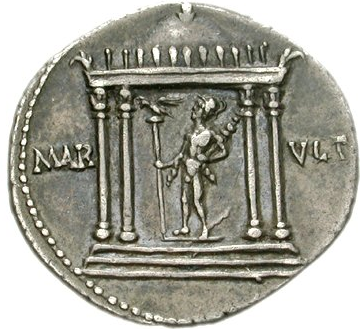Glosario de monedas romanas. TEMPLO DE MARTE. 13