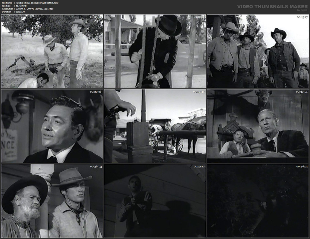 Rawhide 8X01 Encounter At Boothill.mkv
