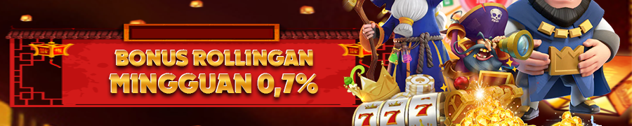 Bonus Rebate Slot & Casino Mingguan BapauToto 0,7%