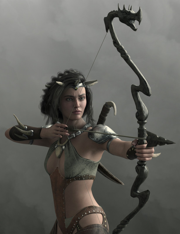 Fantasy Bow And Arrow Collection Vol.1 for Genesis 8 Fantasy Bow And Arrow Collection Vol.1 for Genesis 8