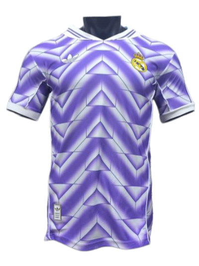 2526 Season Retro Purple Real Madrid Player Edition Jersey
