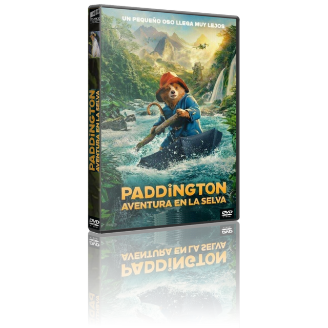 Portada - Paddington, Aventura En La Selva [DVD9 Full][Pal][Cast/Ing/Ita/Por/Cat][Sub:Varios][Aventuras][2024]