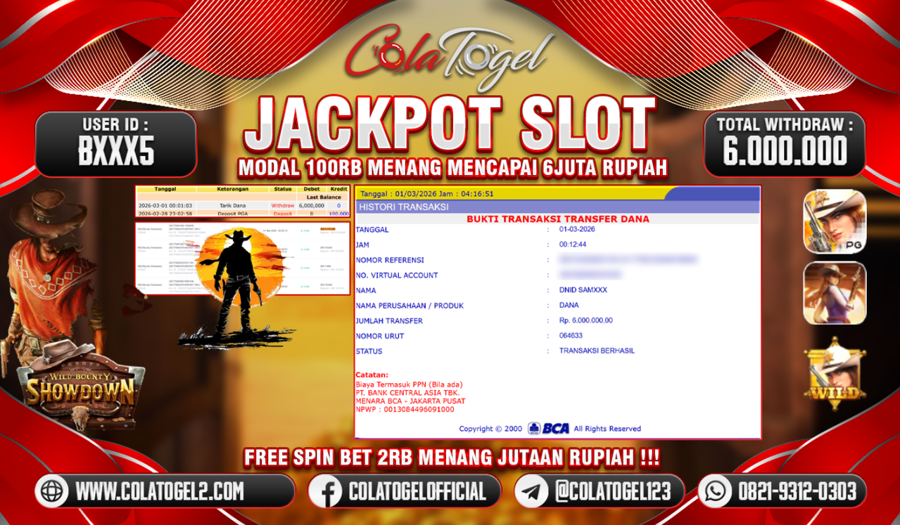 JACKPOT SLOT GACORR!!